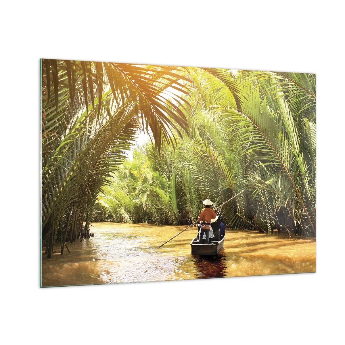 Quadro em vidro - Desfiladeiro das palmeiras - 100x70 cm