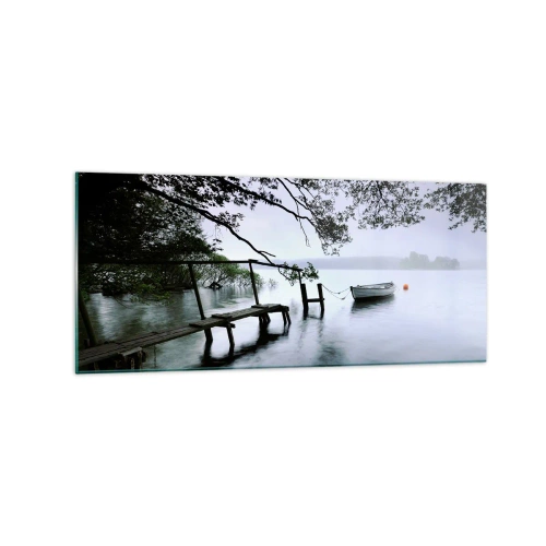 Quadro em vidro - Descanso imediato - 120x50 cm