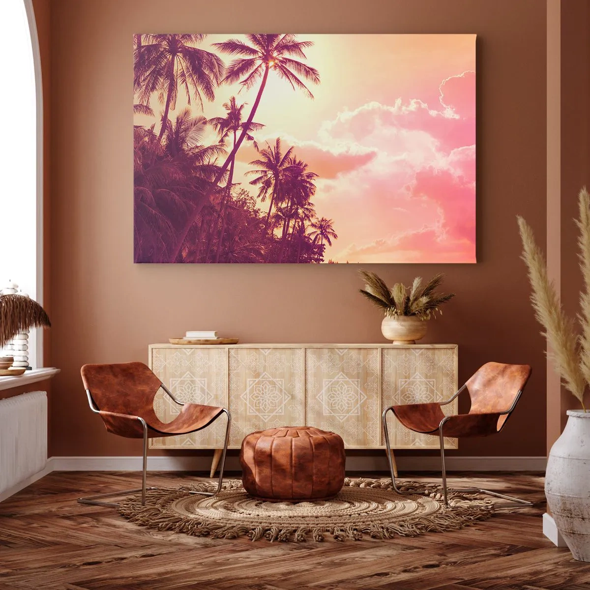 Quadro em tela - Tem que escolher - 100x70 cm