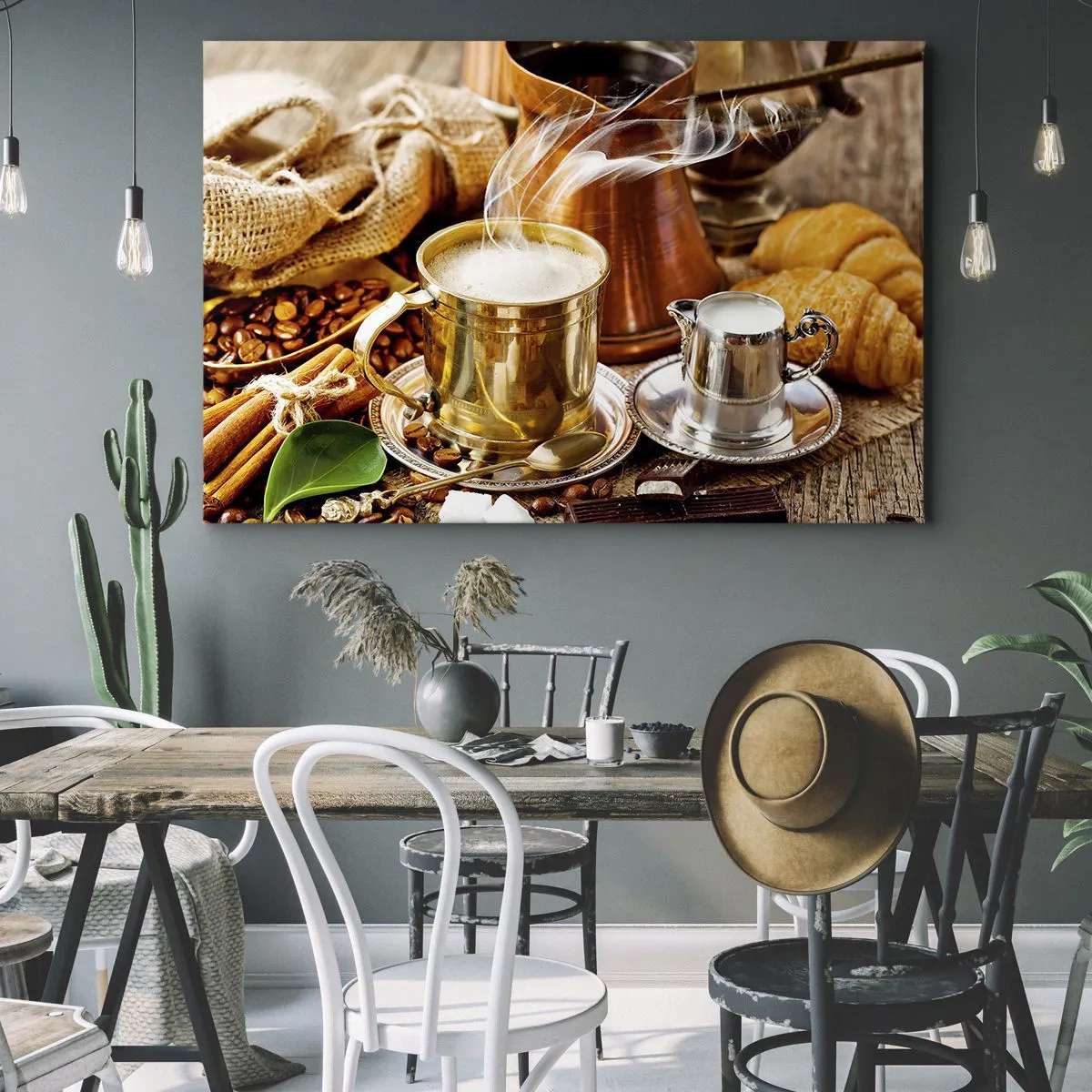 Quadro em tela - Bons dias! - 120x80 cm