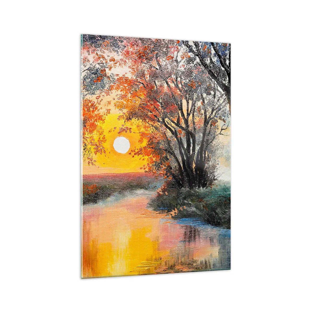 Quadro em vidro - Vibrações de outono - 70x100 cm