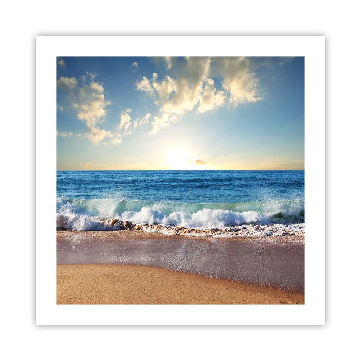 Pôster - Movimento e quietude ao mesmo tempo - 50x50 cm