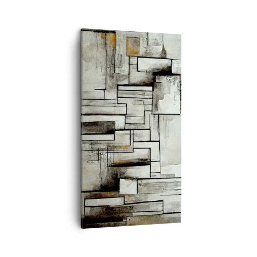 Quadro em tela - O poder da simplicidade - 45x80 cm
