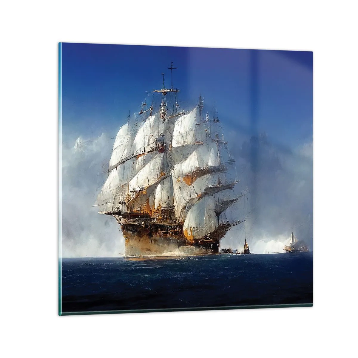 Quadro em vidro - A grande glória! - 60x60 cm