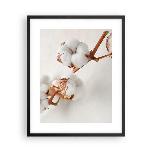 Pôster com moldura preta - Apenas acaricie - 40x50 cm