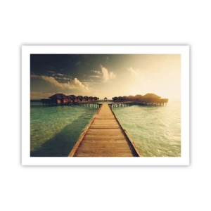 Pôster - Um convite caloroso - 70x50 cm