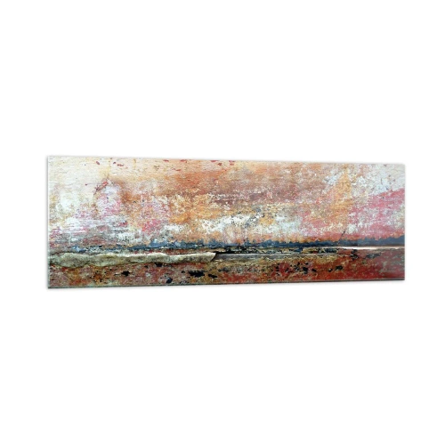 Quadro em vidro - Talvez seja o mar - 160x50 cm