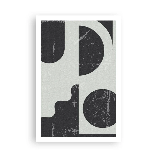 Pôster - Composição acima e abaixo - 61x91 cm