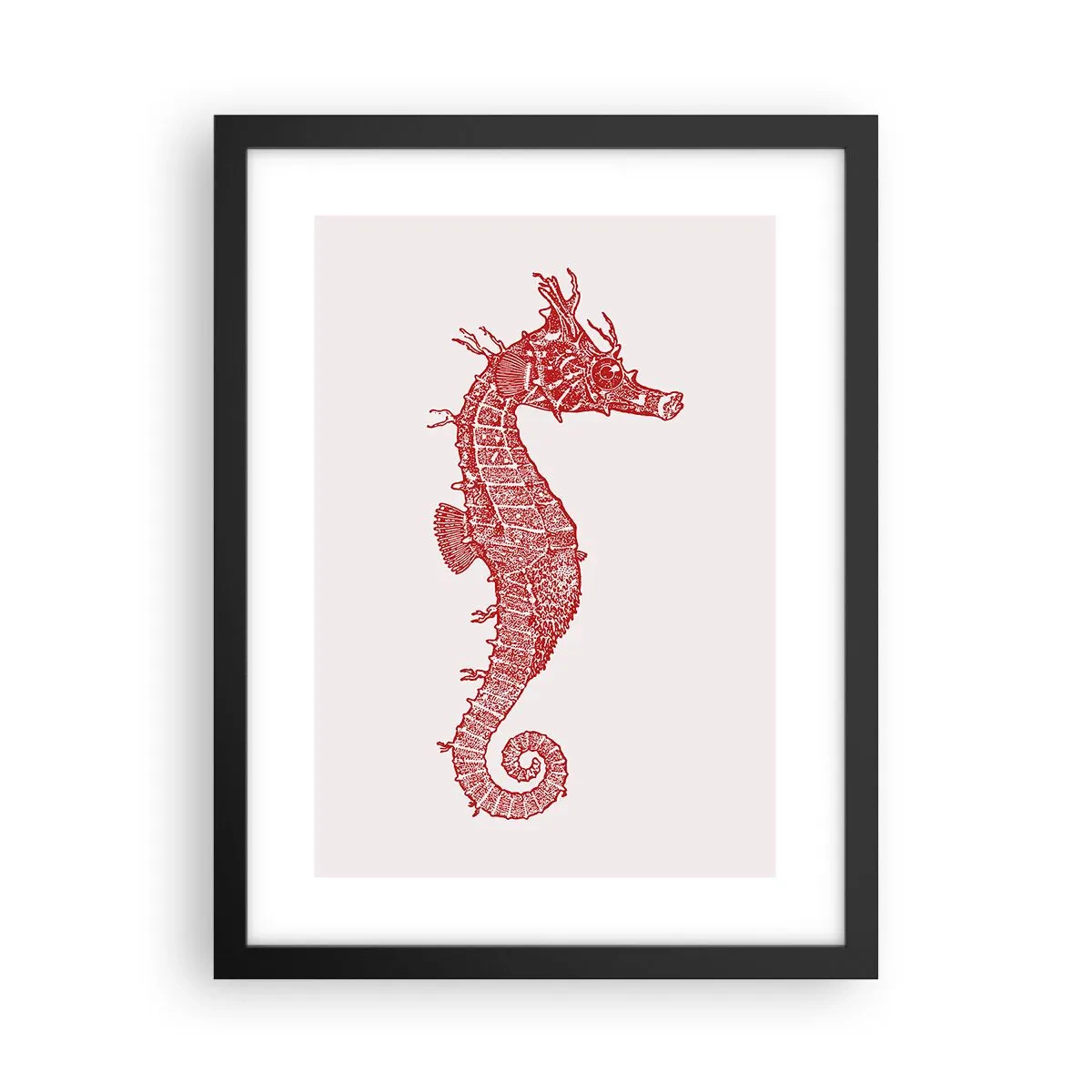 Pôster com moldura preta - Uma criatura complexa - 30x40 cm