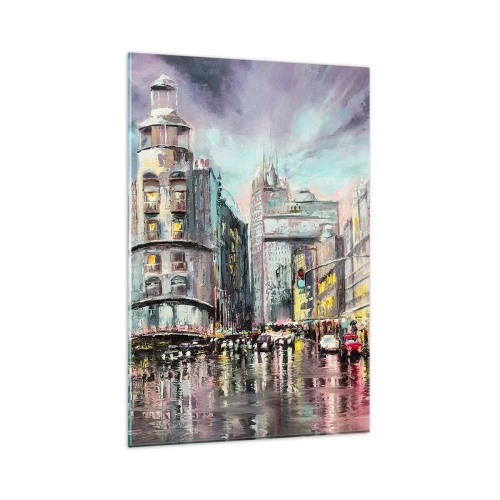 Quadro em vidro - Será uma noite de sucesso - 80x120 cm