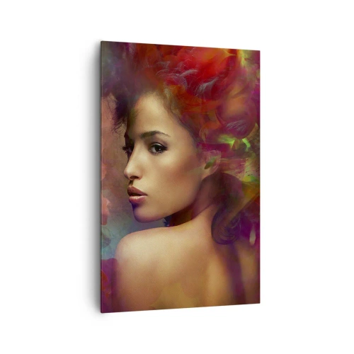 Quadro em tela - Mais bonito do que um arco-íris, tão delicado como um nevoeiro - 80x120 cm