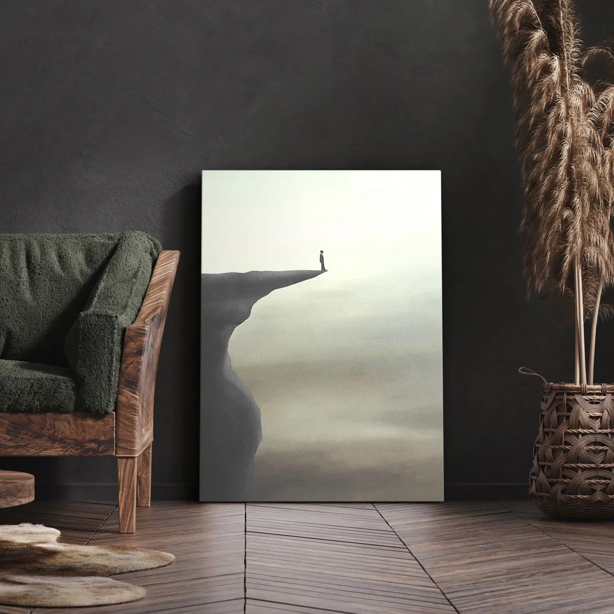 Quadro em tela - Para cima, é claro! - 50x70 cm