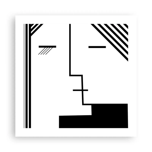 Pôster - Apenas um beijo - 50x50 cm