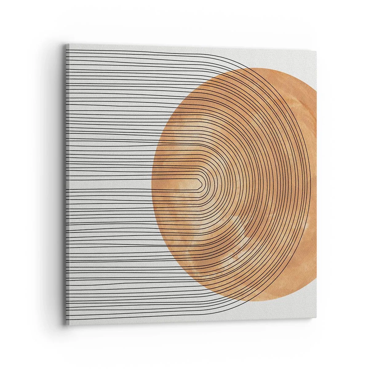 Quadro em tela - Composição solar - 70x70 cm