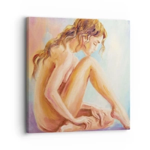 Quadro em tela - Ato de juventude - 30x30 cm
