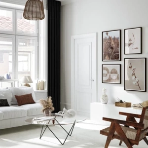 White room - Inspiração para a sala