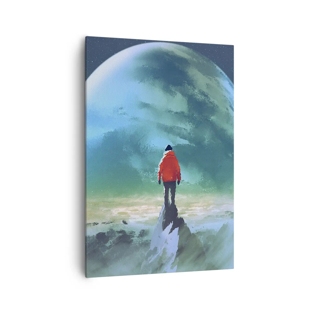 Quadro em tela - Descobridor de uma nova terra - 70x100 cm