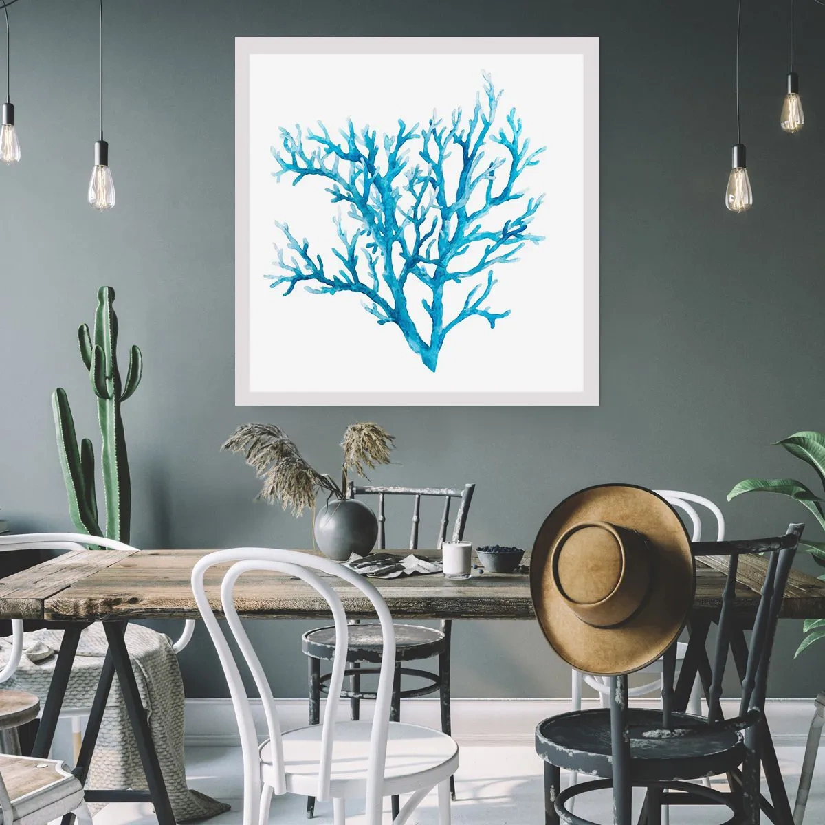 Pôster - Filigrana náutica - 40x40 cm