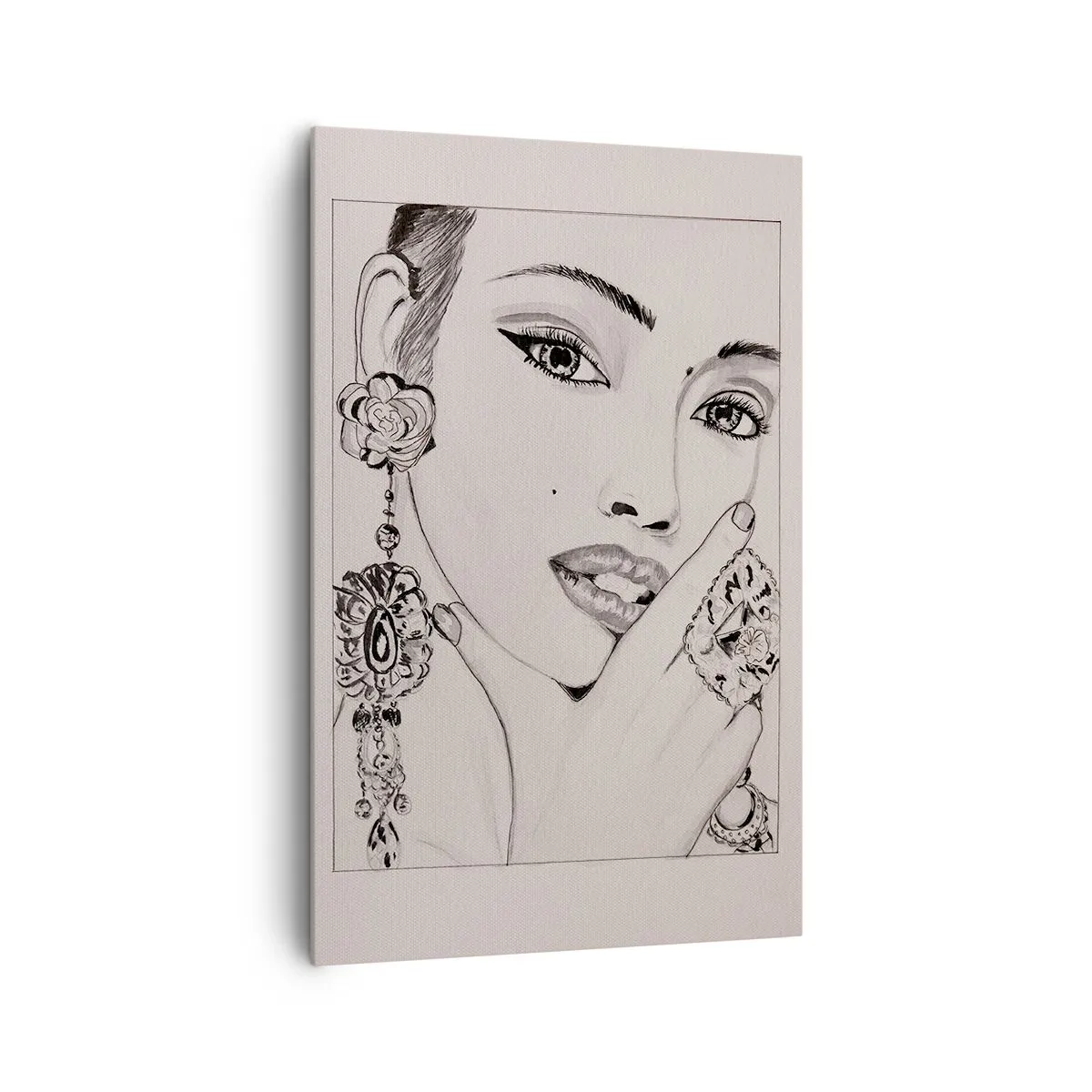 Quadro em tela - A joia mais linda - 80x120 cm