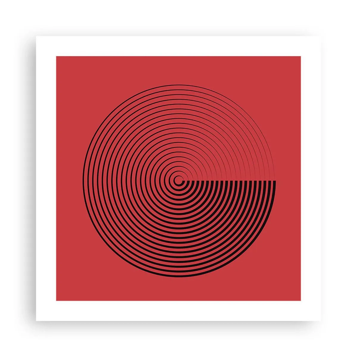 Pôster - Movimento circular - 50x50 cm