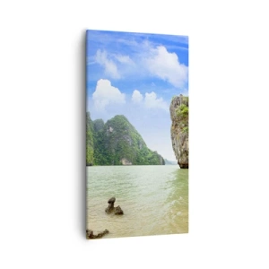Quadro em tela - Maravilhas rochosas da natureza - 55x100 cm