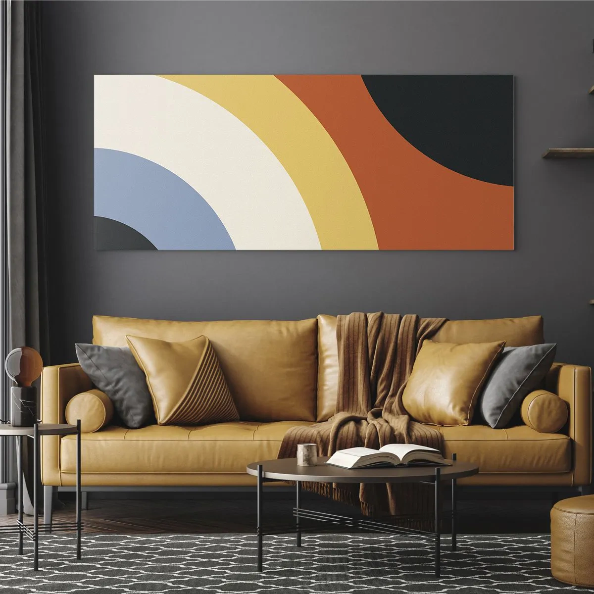 Quadro em vidro - Um para o outro - 100x40 cm