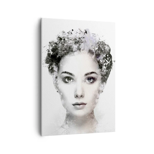 Quadro em tela - Um retrato extremamente elegante - 50x70 cm