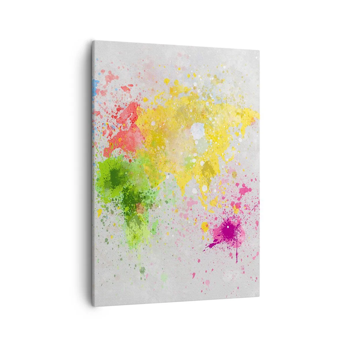 Quadro em tela - Todas as cores do mundo - 50x70 cm