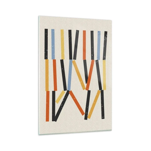 Quadro em vidro - Composição ao nível - 80x120 cm