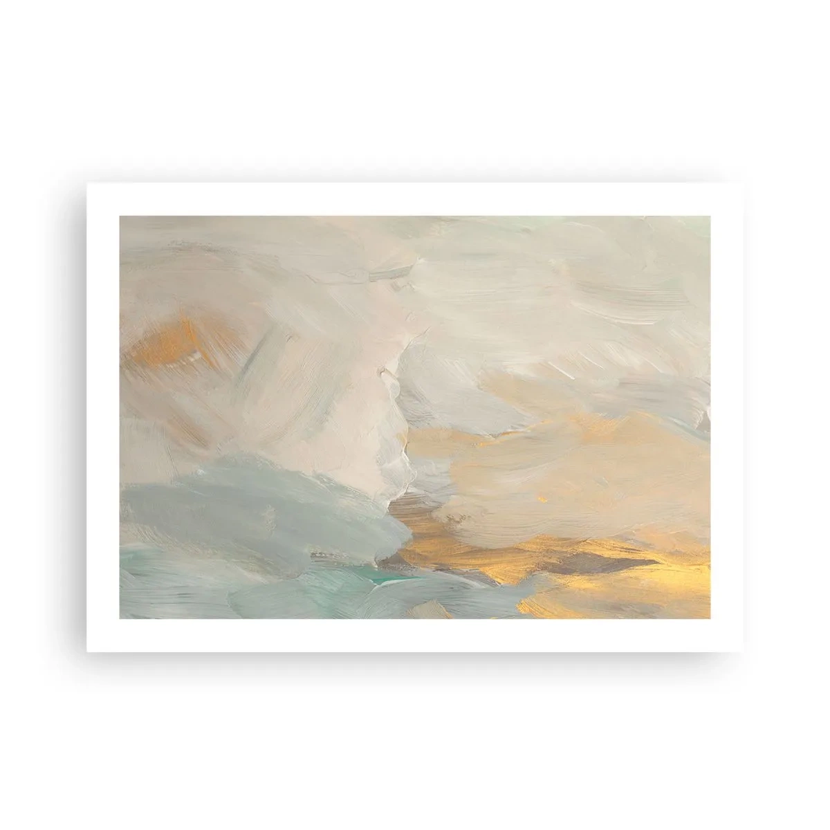 Pôster - Abstração – a terra da gentileza - 70x50 cm