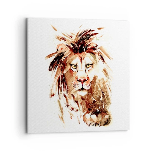 Quadro em tela - Força e dignidade - 70x70 cm