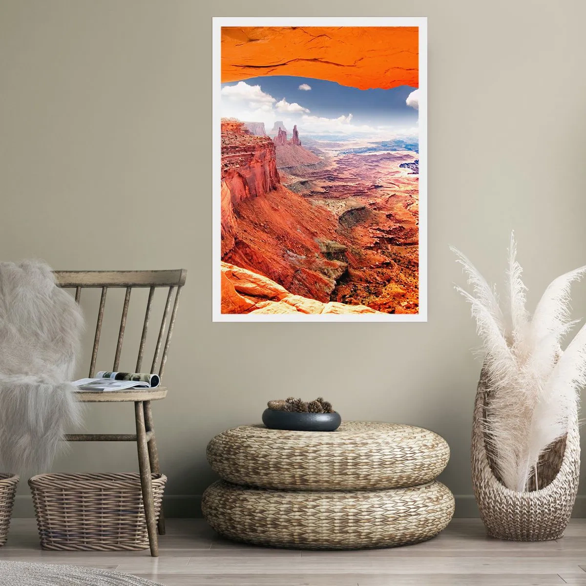 Pôster - Esculpido pela própria natureza - 30x40 cm