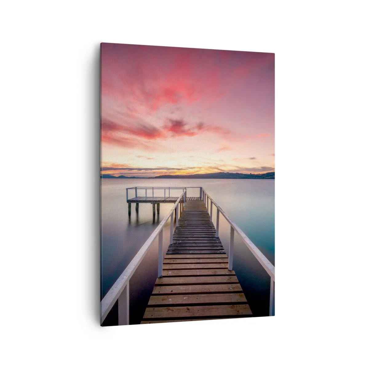 Quadro em tela - A chama suave da noite - 70x100 cm