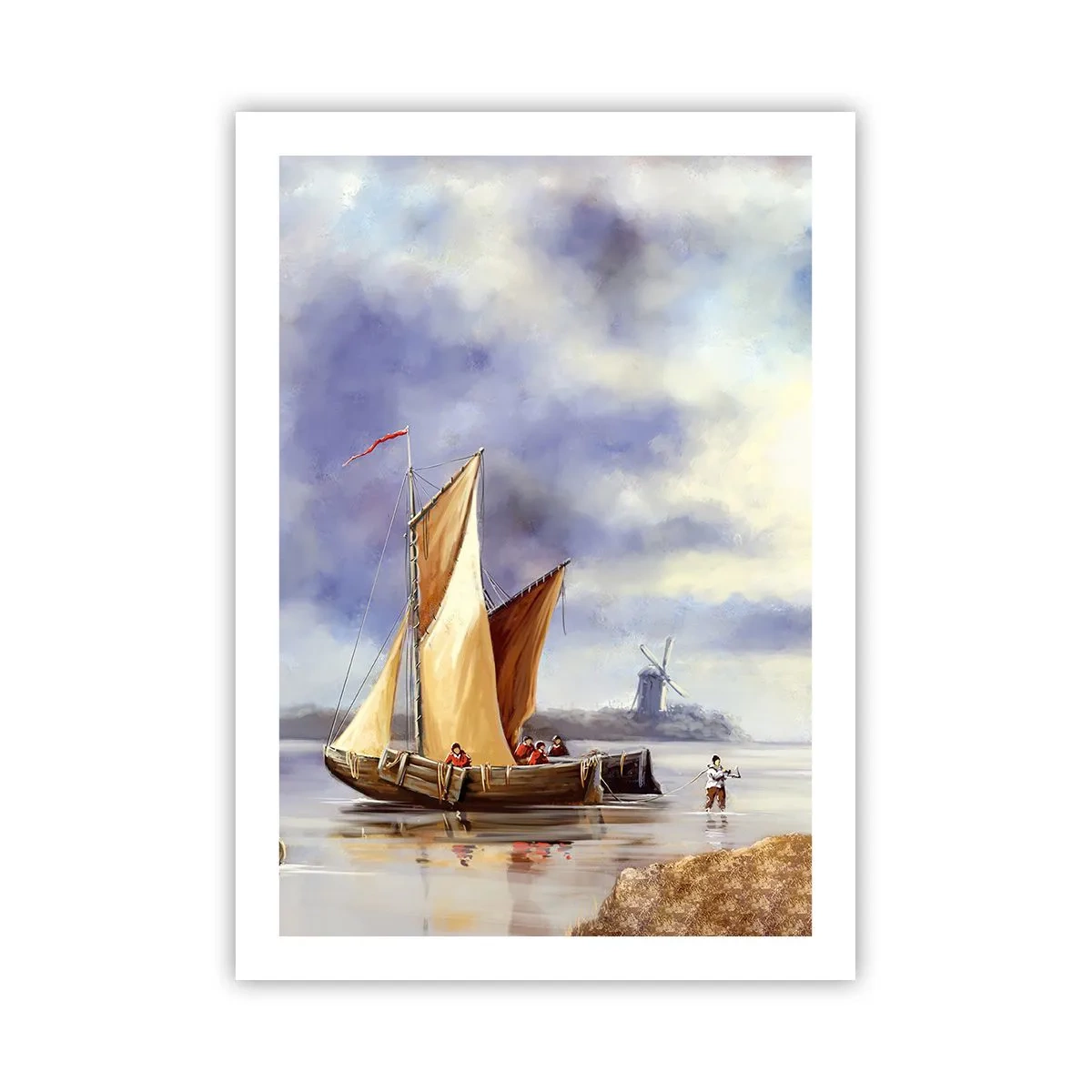 Pôster - O regresso dos marinheiros - 50x70 cm