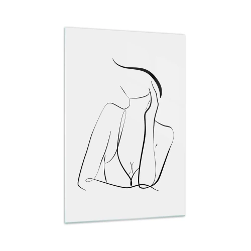 Quadro em vidro - Na onda dos sonhos - 70x100 cm