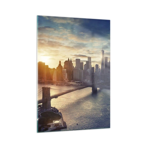 Quadro em vidro - Monumento da cultura ocidental - 50x70 cm