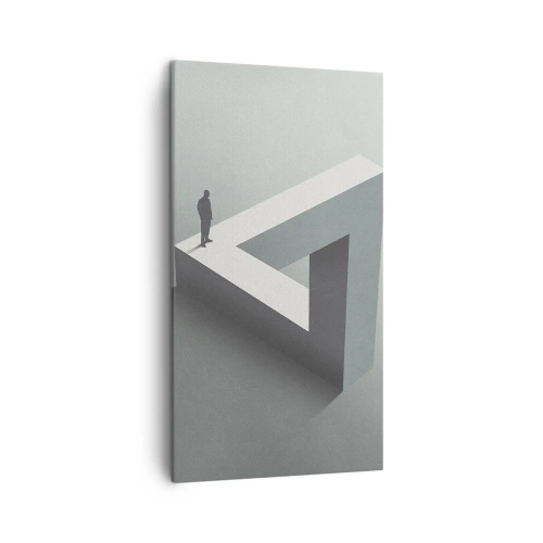 Quadro em tela - Mas é possível - 45x80 cm