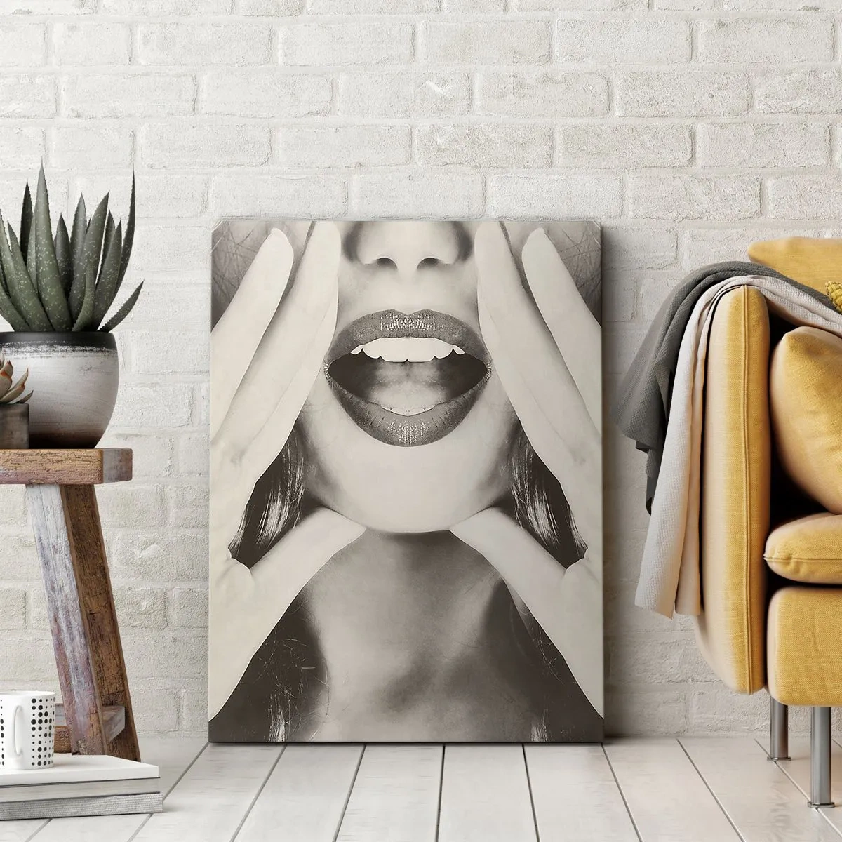 Quadro em tela - Já vou! - 50x70 cm