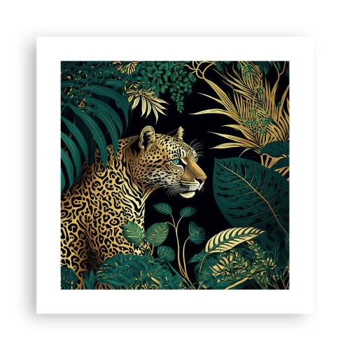 Pôster - Um anfitrião na selva - 40x40 cm