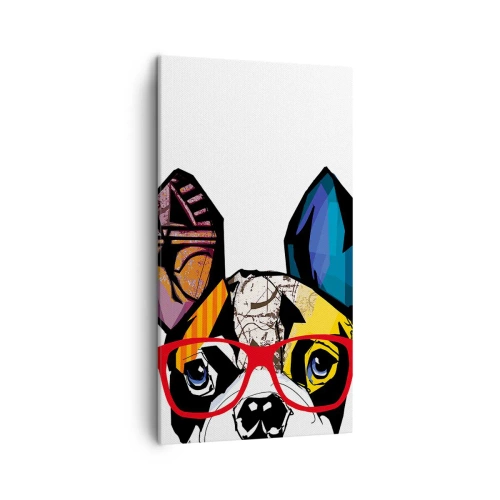 Quadro em tela - Intelectual - 45x80 cm
