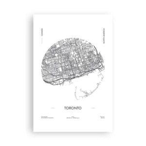 Pôster - Anatomia de Toronto - 61x91 cm