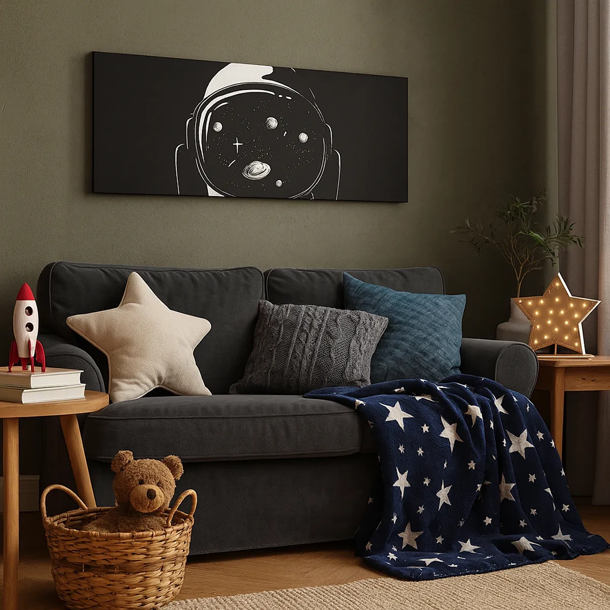 Quadro em tela - Bela Vista - 30x30 cm