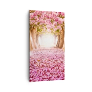 Quadro em tela - O Caminho para o Paraíso - 55x100 cm