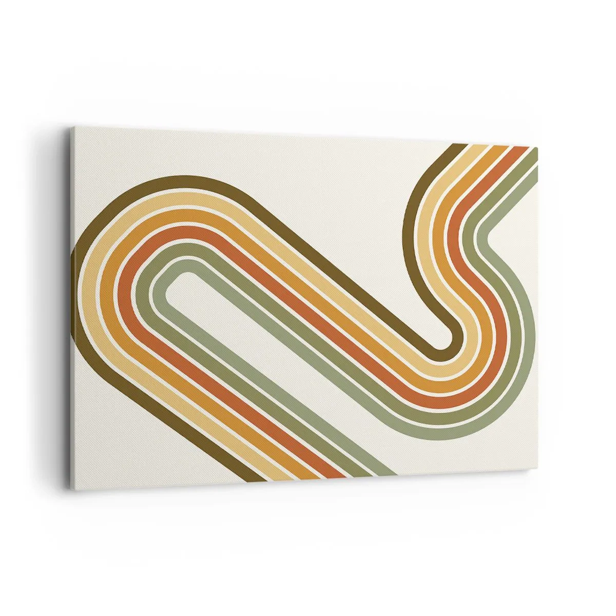 Quadro em tela - Ziguezague para o destino - 100x70 cm