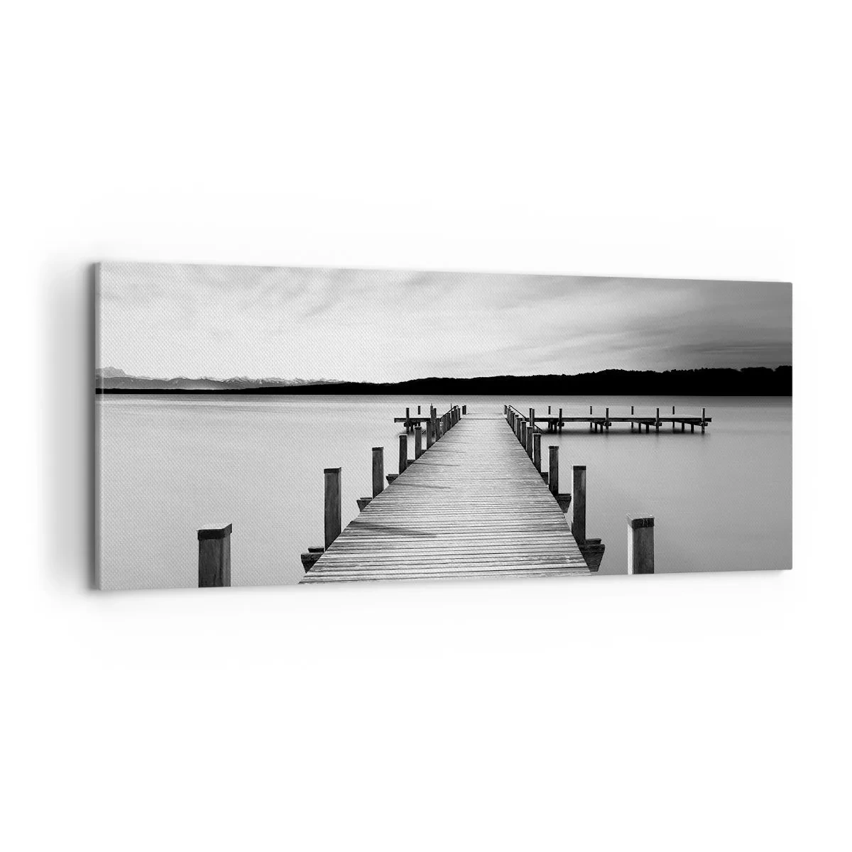 Quadro em tela - A fonte da tranquilidade - 100x40 cm