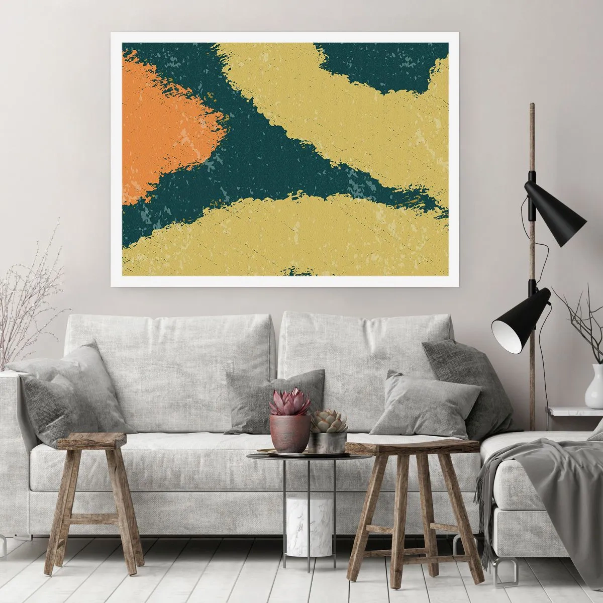Pôster - Abstração – movimento lento - 91x61 cm