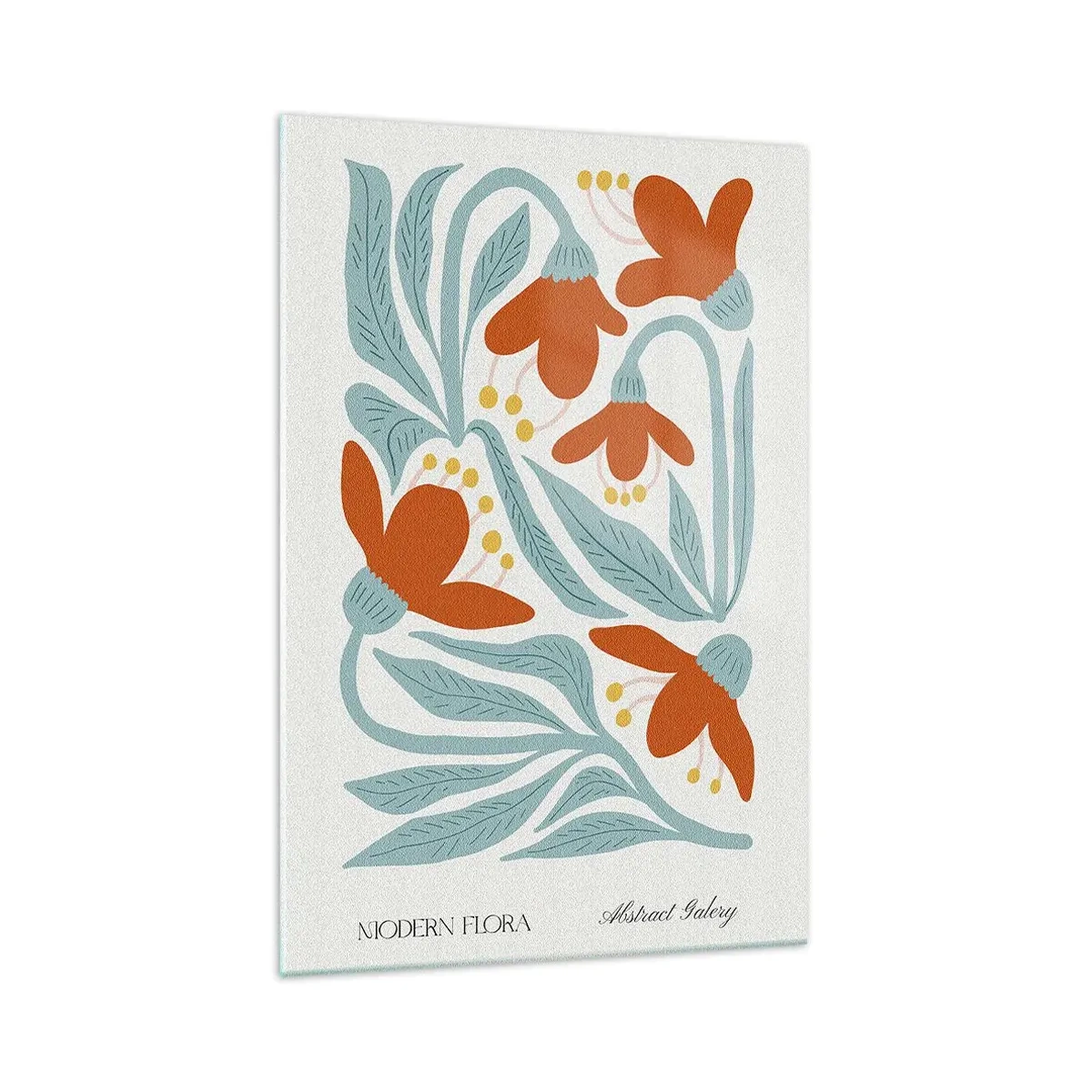 Quadro em vidro - Em direção à terra, em direção ao sol - 70x100 cm