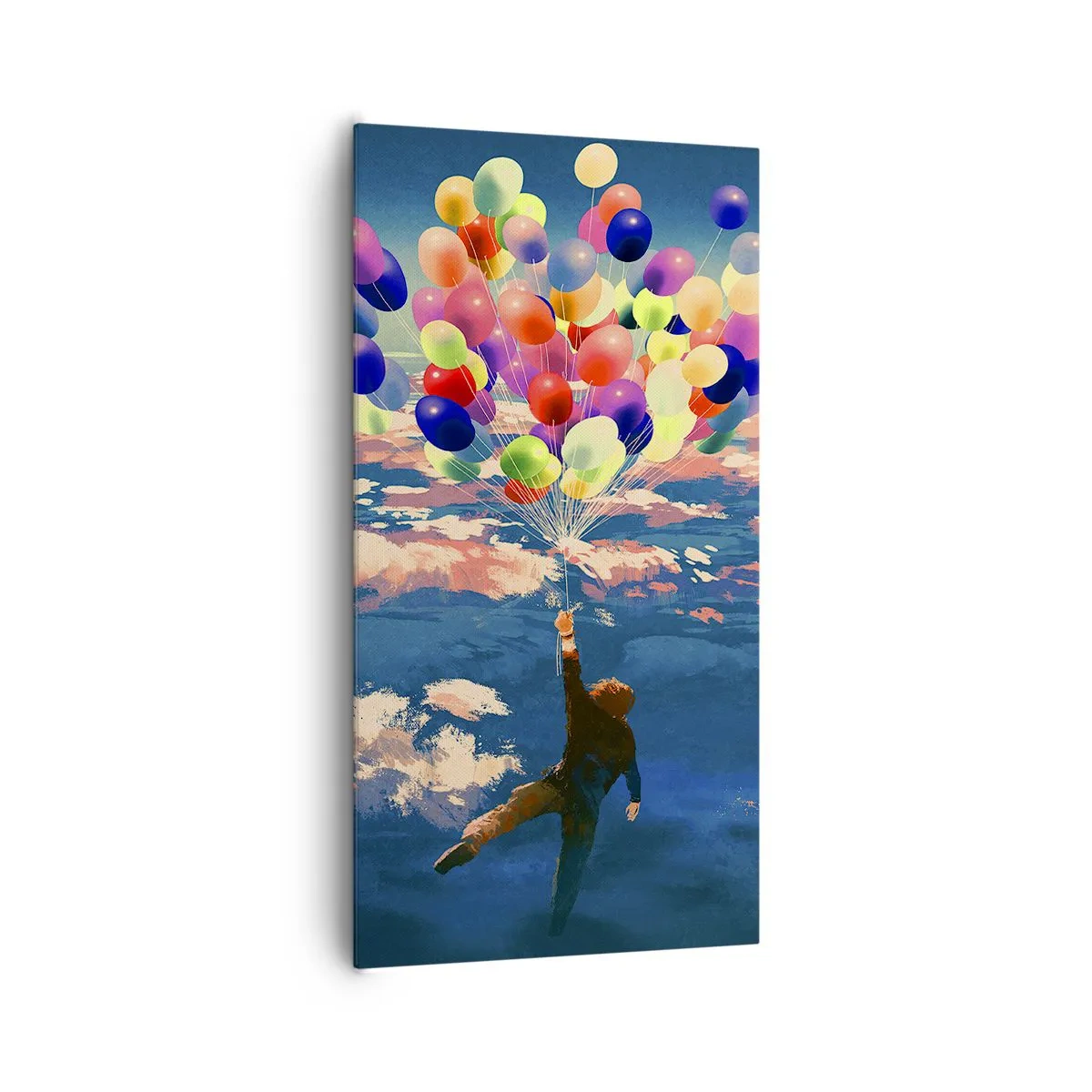 Quadro em tela - Um sonho de infância tornado realidade - 65x120 cm