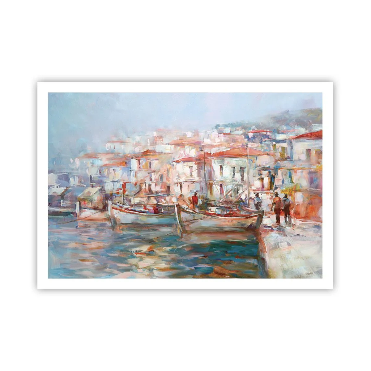 Pôster - Férias em pastel - 100x70 cm