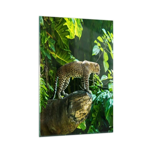 Quadro em vidro - Vamos caçar? - 80x120 cm